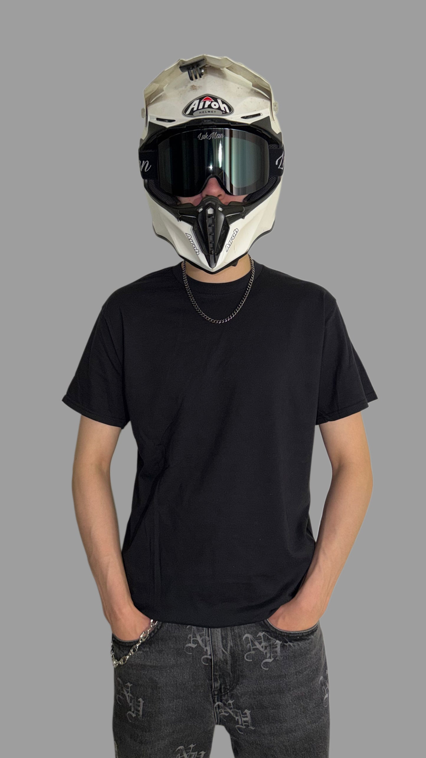 Supermoto T-paita musta