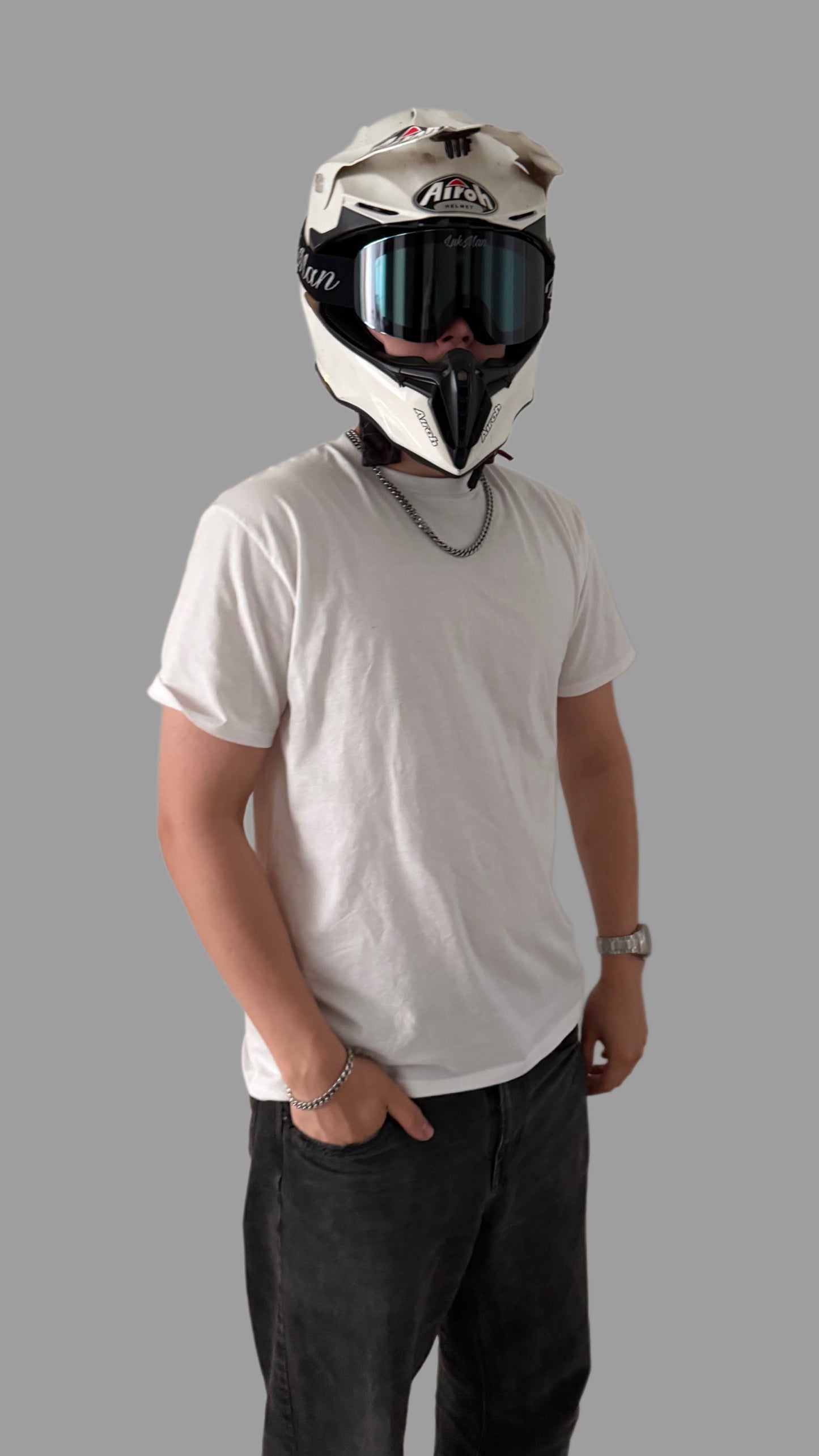 Supermoto T-paita Valkoinen